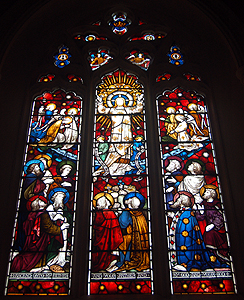 The chancel east window June 2012